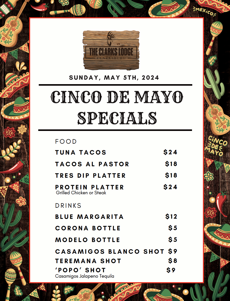 cinco de mayo specials